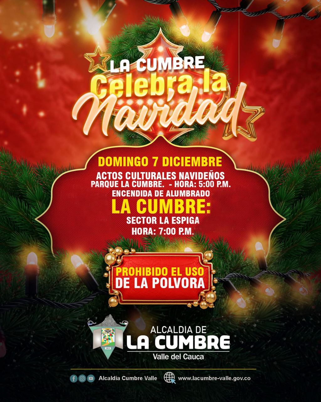 ¡LA CUMBRE CELEBRA LA NAVIDAD! ¡LA CUMBRE CELEBRA LA NAVIDAD!