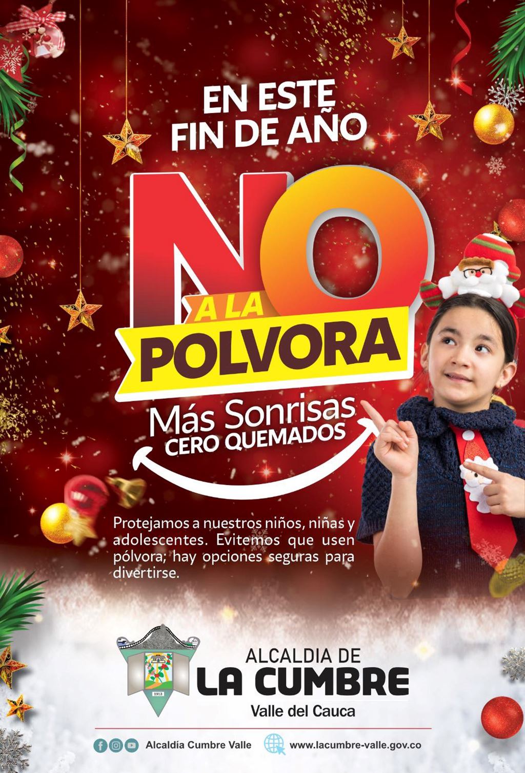 NO a la pólvora.